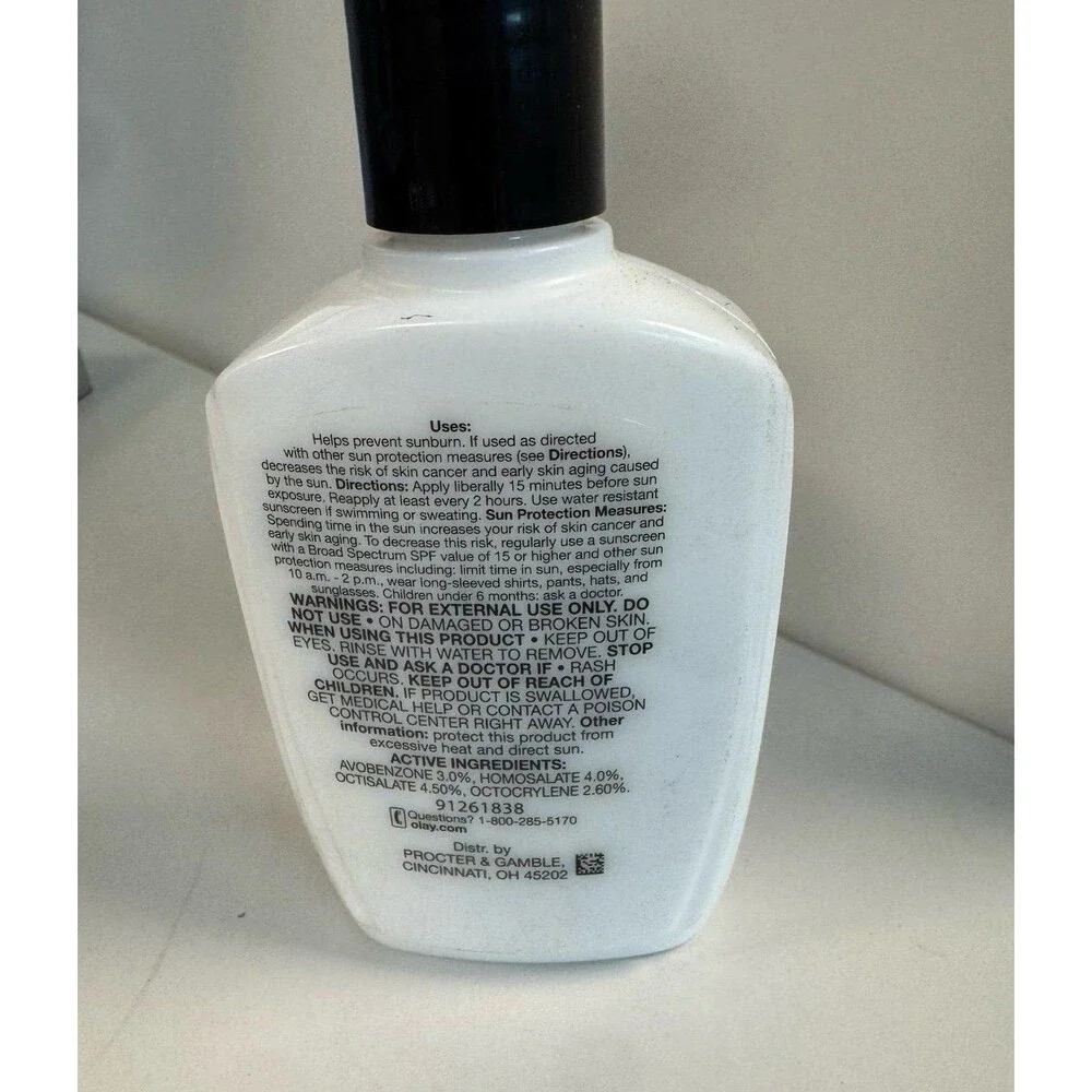Olay Complete Daily Moisturizer SPF 15 Broad Spectrum Sunscreen Sensitive 6oz